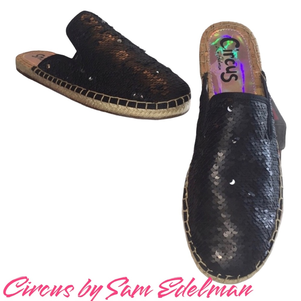 Circus by Sam Edelman Sequin Slip Ons Sz 8.5